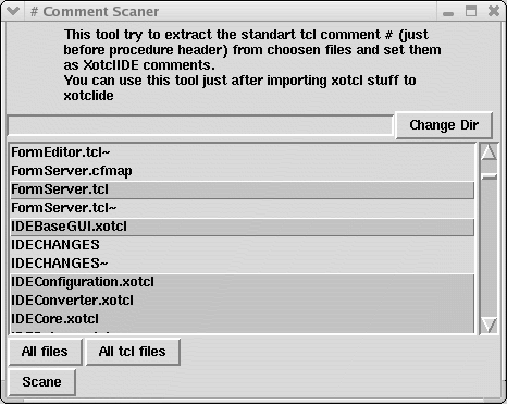 Comment Scanner Tool